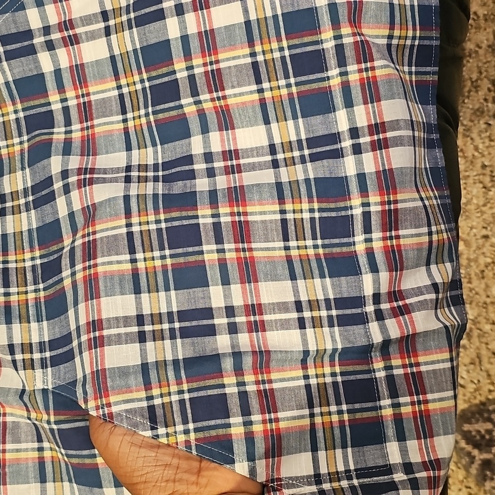 NEW BROOKS BROTHERS  Blue and Red Plaid Shirt Size XL - Picture 7 of 10